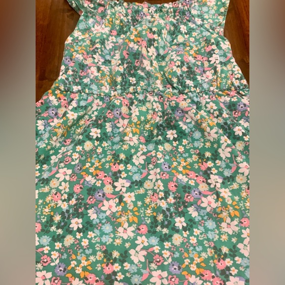 Carter’s Toddler Green Floral Dress🌼 Sz 4T - Picture 4 of 6